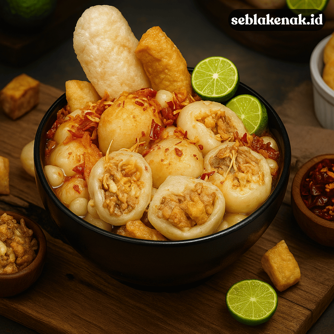 rekomendasi seblak enak di Depok