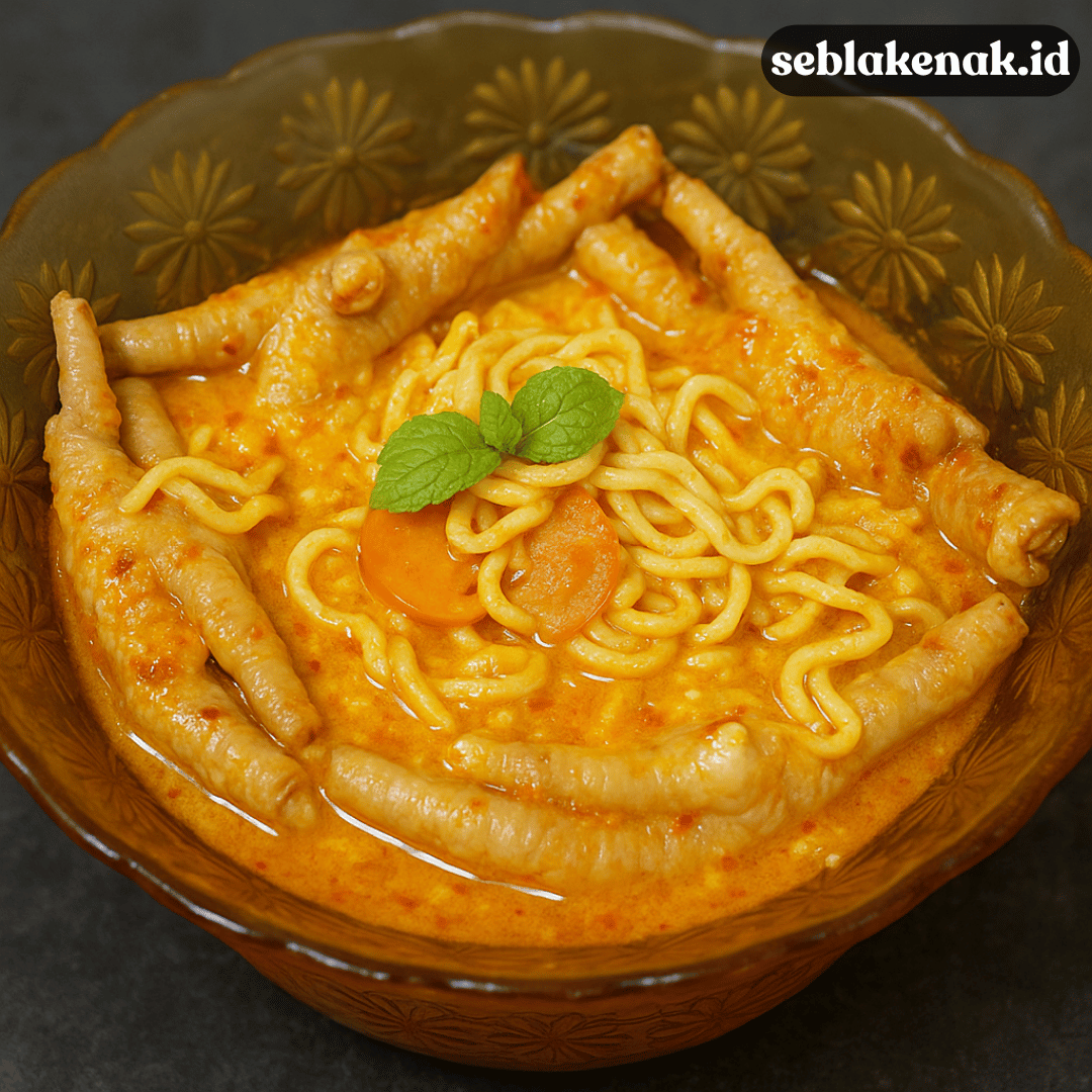 resep seblak mozarella pedas lumer