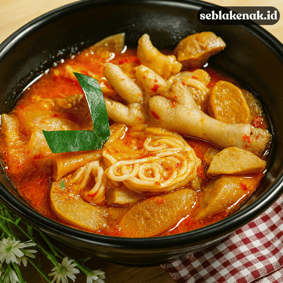 Seblak Ceker Pedas, Sensasi Pedas yang Bikin Nagih