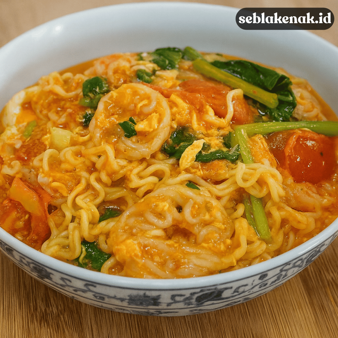 Resep Seblak Mie Instan Level Gila Super Pedas Nagih