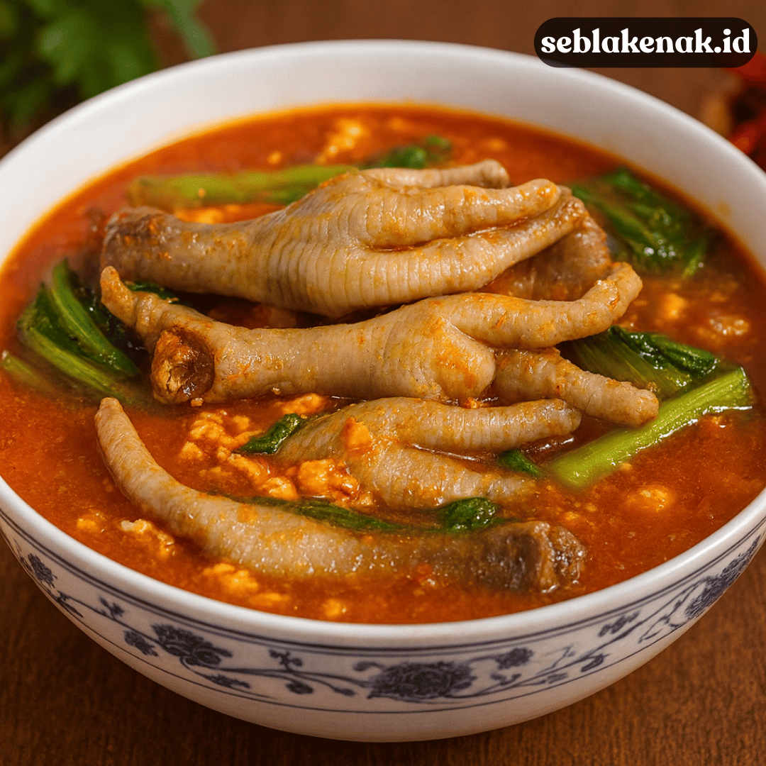 Resep Seblak Ceker Kuah Pedas Menggigit Banget