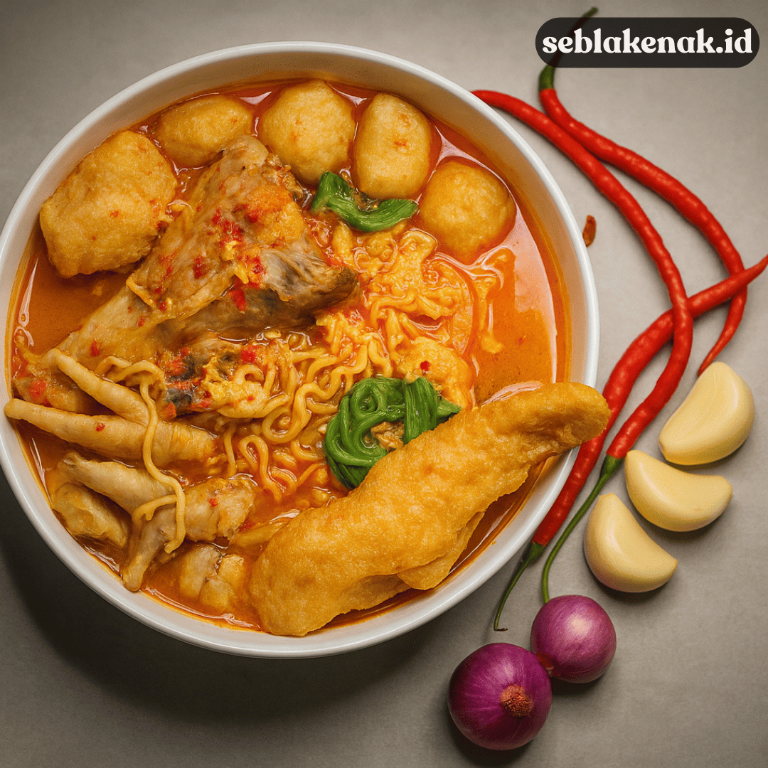 Resep Seblak Kerupuk Aci Murah Meriah Pedas Nagih Banget