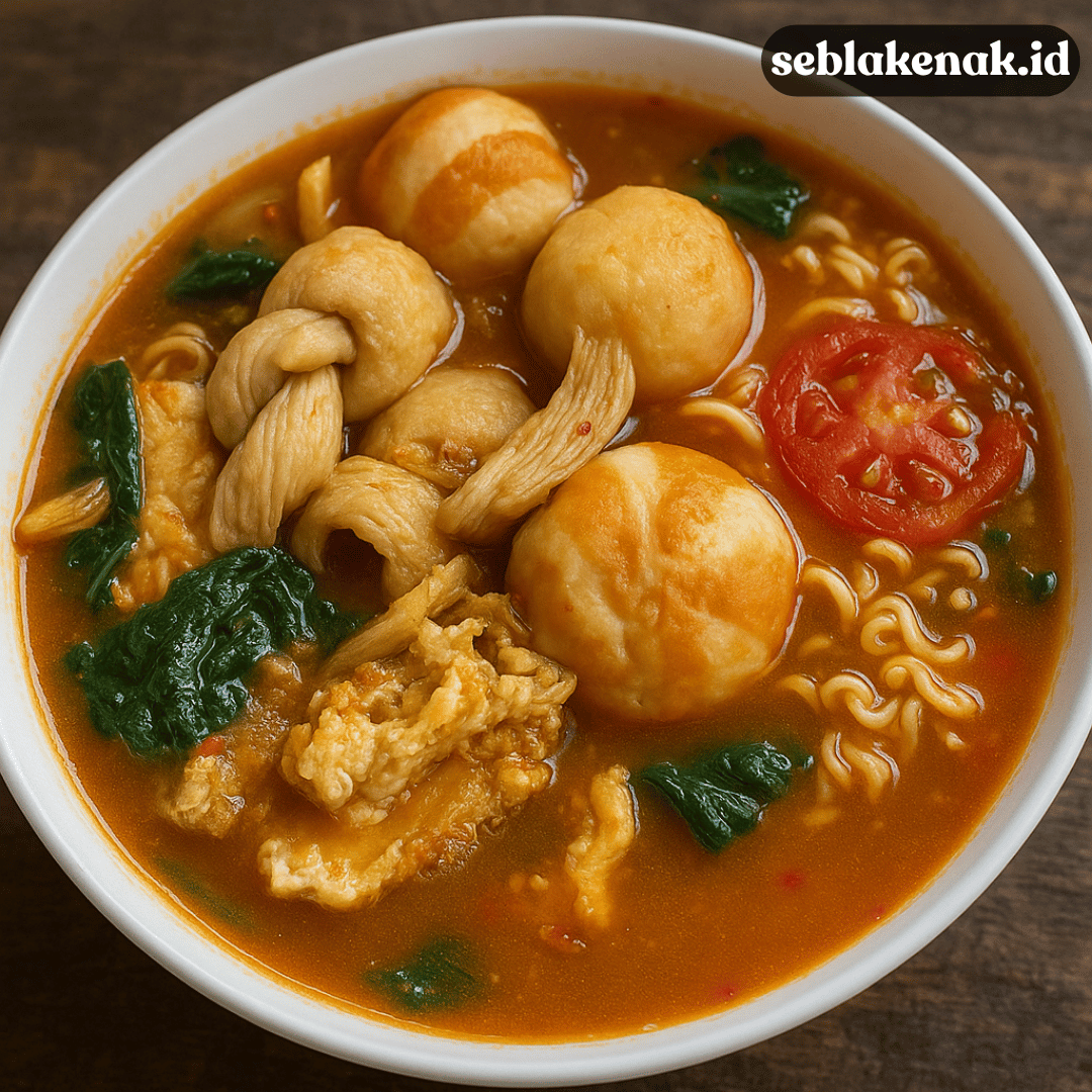 seblak tulang lunak pedas