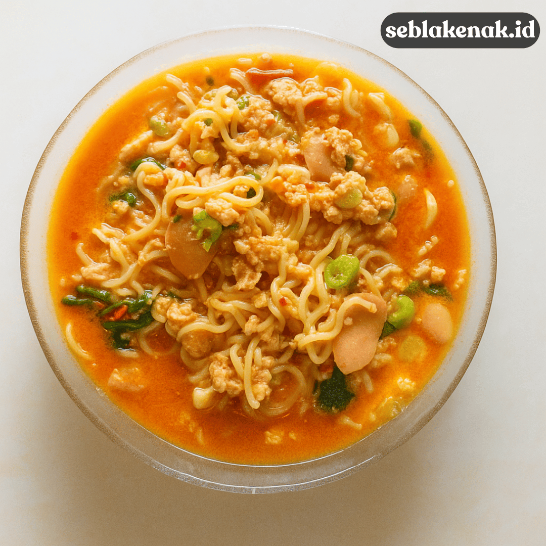 seblak kuah santan pedas