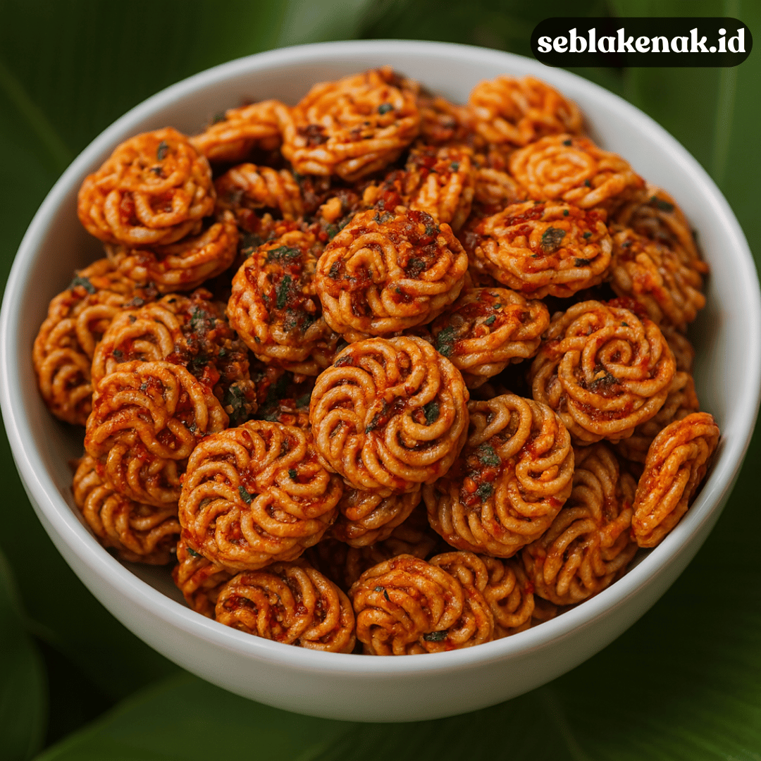 Seblak Kering Krispi, Camilan Unik Kekinian