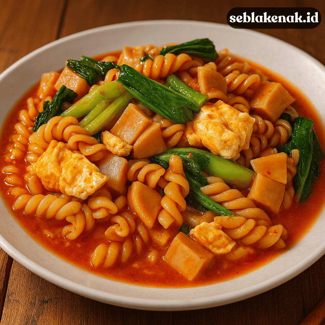 Seblak Makaroni Sosis, Menu Anak Kos Favorit Paling Praktis