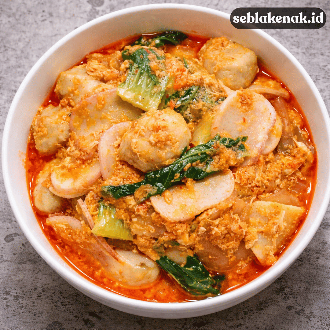 Seblak Basah Original Bandung, Pedasnya Nagih Banget!