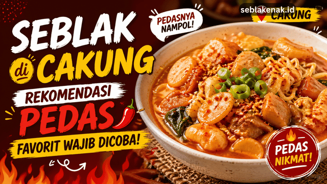 Seblak di Cakung, Rekomendasi Pedas Favorit Wajib Dicoba