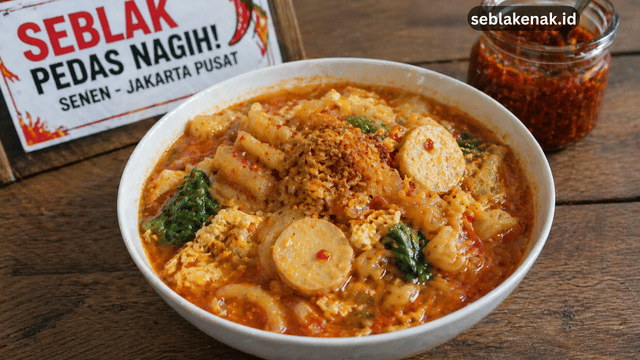 Rekomendasi Seblak di Senen yang Pedas dan Bikin Nagih