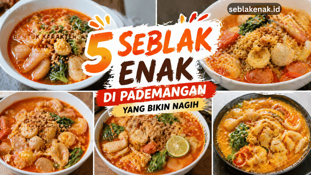 5 Seblak Enak di Pademangan yang Bikin Nagih