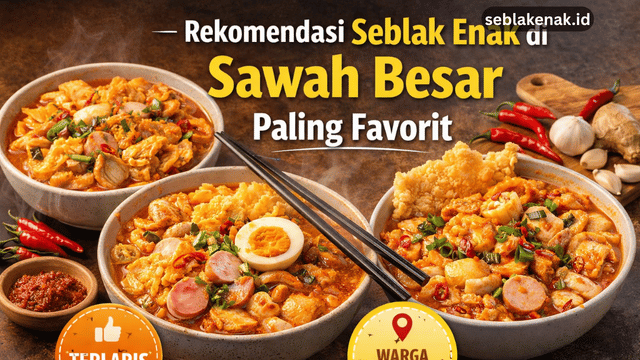 Rekomendasi Seblak Enak di Sawah Besar Paling Favorit