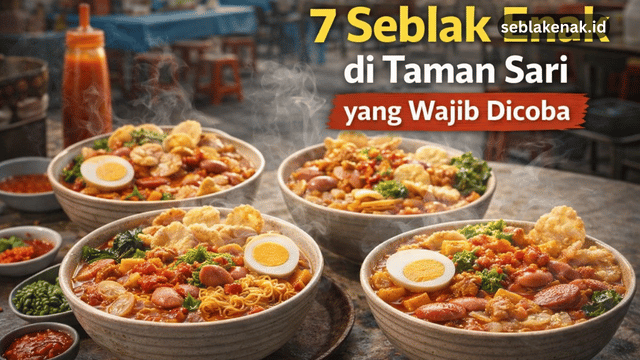 7 Seblak Enak di Taman Sari yang Wajib Dicoba
