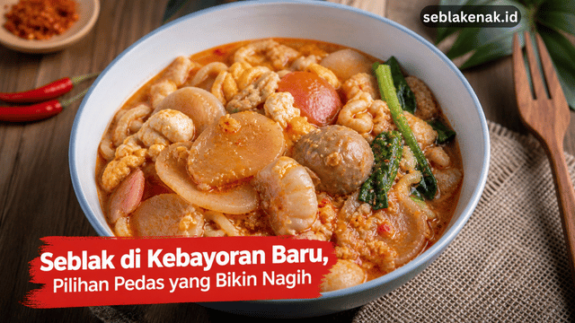 Seblak di Kebayoran Baru, Pilihan Pedas yang Bikin Nagih