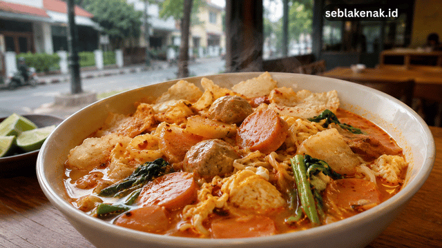 Seblak di Menteng dengan Kuah Pedas yang Bikin Nagih